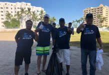 Pesca Azteca cierra el año realizando una última jornada de limpieza de playas.