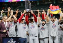 Nacionales ganan su primer título de la Serie Mundial tras vencer a los Astros