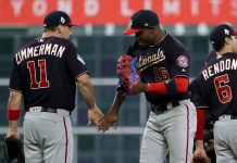 Los Nationals pegan primero ante los Astros, en el arranque de la Serie Mundial