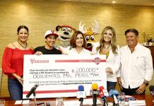 ENTREGA VENADOS DONATIVO A DIF SINALOA