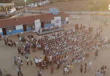 El Rosario esta de fiesta, inauguran Telebachillerato en el Tablón #1