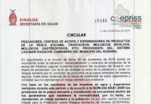 Sin riesgo la extracción y consumo de productos de pesca
