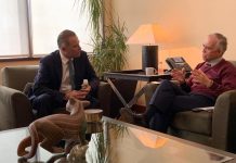 Visita Quirino Ordaz Coppel, Oficina de la Presidencia