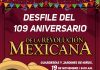 Todo listo para conmemorar el 109 aniversario de la Revolución Mexicana con desfiles los días 19 y 20 de noviembre.