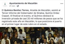 Se retracta el químico; ahora dice que sí hay obra por parte del Estado