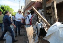 Quirino recorre zonas afectadas en San Ignacio
