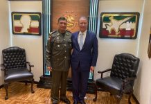 Quirino y titular de SEDENA acuerdan más apoyo para Sinaloa