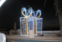 Malecón de Mazatlán También ya Tiene sus Arreglos Navideños