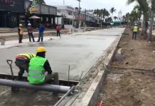 Avances en la Avenida Rafael Buelna, Inician Encementado