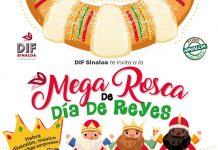 Invita DIF Sinaloa a mega Rosca de día de reyes