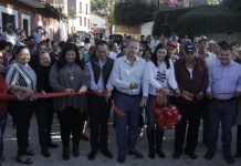 Inagura Quirino calle principal en la Sindicatura de Copala