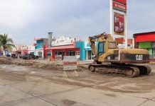 A punto de concluir reparación del colector La Joya