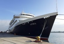 Llega el crucero turístico “Astoria” a Mazatlán por segunda ocasión.
