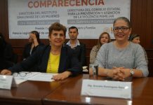 Comparecen titulares de ISMUJERES y CEPAVIF