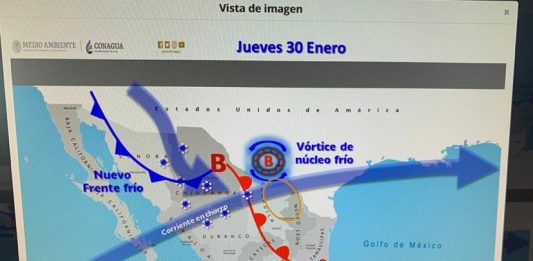 Registrará Mazatlán temperaturas de 12 grados