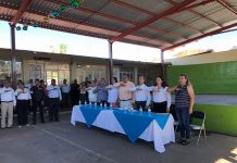 Gobierno Municipal realiza lunes cívico en Esc. Prim. “J. Natividad Toledo” turno vespertino.