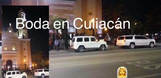 Se casa hija del Chapo Guzmán; acordonan áreas y cierran catedral de Culiacán