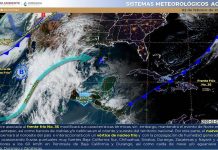 Se pronostican lluvias fuertes en Sinaloa durante esta noche, madrugada y el transcurso del día lunes 3 de febrero debido al Frente Frío No.38 .