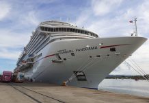Arribaron dos cruceros turísticos a Mazatlán con 6,509 visitantes