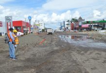 Avanza obra de la Rafael Buelna; cierran tramos de la Reforma a Kumate