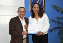 Anuncia presidente municipal Dr. Manuel Antonio Pineda Domínguez a Teresa Gómez Silva, como nueva directora del Comité de Participación Ciudadana del Ayuntamiento de Rosario