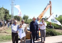 Quirino inicia el dragado del dren Cedritos en El Guamuchilito