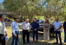 Óscar Pérez Barros realiza gira de trabajo por Sanalona-Imala y Jesús María