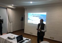 El alcalde Dr. Manuel Antonio Pineda Dominguez, realizo una nutrida y exitosa presentación, para gestionar recursos que permitan ejecutar un estudio de impacto ambiental en la laguna Huizache-Caimanero