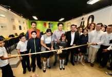 Entrega SEPyC la primera de 10 aulas STEM, con equipo de alta tecnología