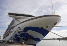 El crucero turístico Grand Princess arribó a Mazatlán