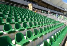 AVANCE DEL 30 POR CIENTO ESTADIO DE FUTBOL EN MAZATLÁN.