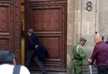 Arranca reunión en Palacio Nacional con todo el gabinete de AMLO