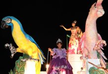 Culmina Carnaval de Teacapán “Con Sabor a mi Tierra” 2020 con gran desfile de carros alegóricos.