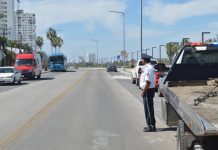 Cierran calle Bahía a la circulación vial por “Semana de la Troca”