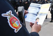 Policías Estatales reciben manual de indicaciones para prevenir el Covid 19