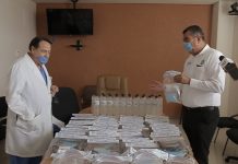 UTESC dona mascarillas faciales a Hospital General