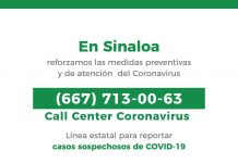 El gobierno de Sinaloa habilitará espacios para aislar a pacientes con Covid-19