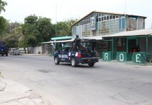 Autoridades evitan aglomeración de personas tras reporte