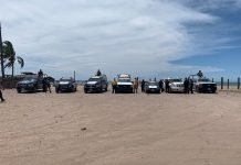 Playas del municipio sin visitantes por COVID-19: Seguridad Pública Municipal.