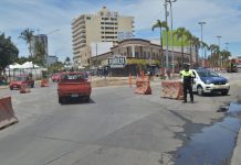 Cierran tramos de la Camarón Sábalo por obras