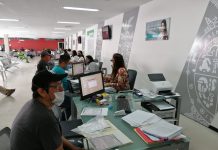 Solo con cubrebocas se ingresa a Recaudación de Rentas