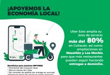 El Gobierno de Sinaloa y Uber Eats suman esfuerzos para apoyar la economía local a través de la tecnología