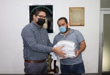 Recibe Ayuntamiento de Escuinapa 300 caretas sanitarias por parte de la UTESC.