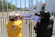 Policía Estatal Preventiva y PC clausuran dos moteles en Culiacán