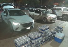 Policías Estatales ubican establecimiento de venta clandestina de cerveza y aseguran a tres personas