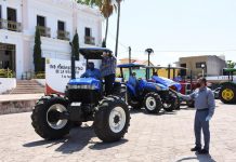 Se dotó de equipamiento a comunidades agrícolas y ganaderas de muy alta marginación del municipio de Rosario.
