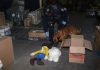 Unidad Canina K-9 de la Policía Estatal asegura paquete con sustancia nociva