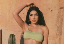 Enciende Kenia Os las redes sociales con fotografías en bikini.