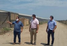 Inician rehabilitación de caminos sacacosechas en la sindicatura de Isla del Bosque.