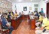 Agradecen elementos Protección Civil y Bomberos Voluntarios de Escuinapa a presidente municipal por entrega de equipo de protección para COVID-19.